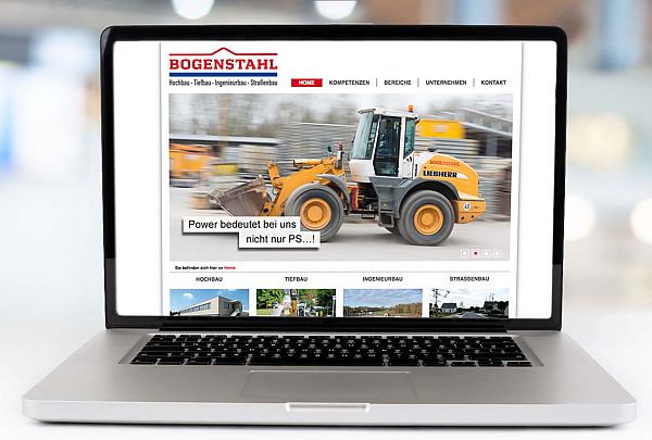 Bogenstahl - Internetseite